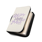 Style & Grace Zippered Bible Case - Snow