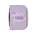 Style & Grace Zippered Bible Case - Thistle