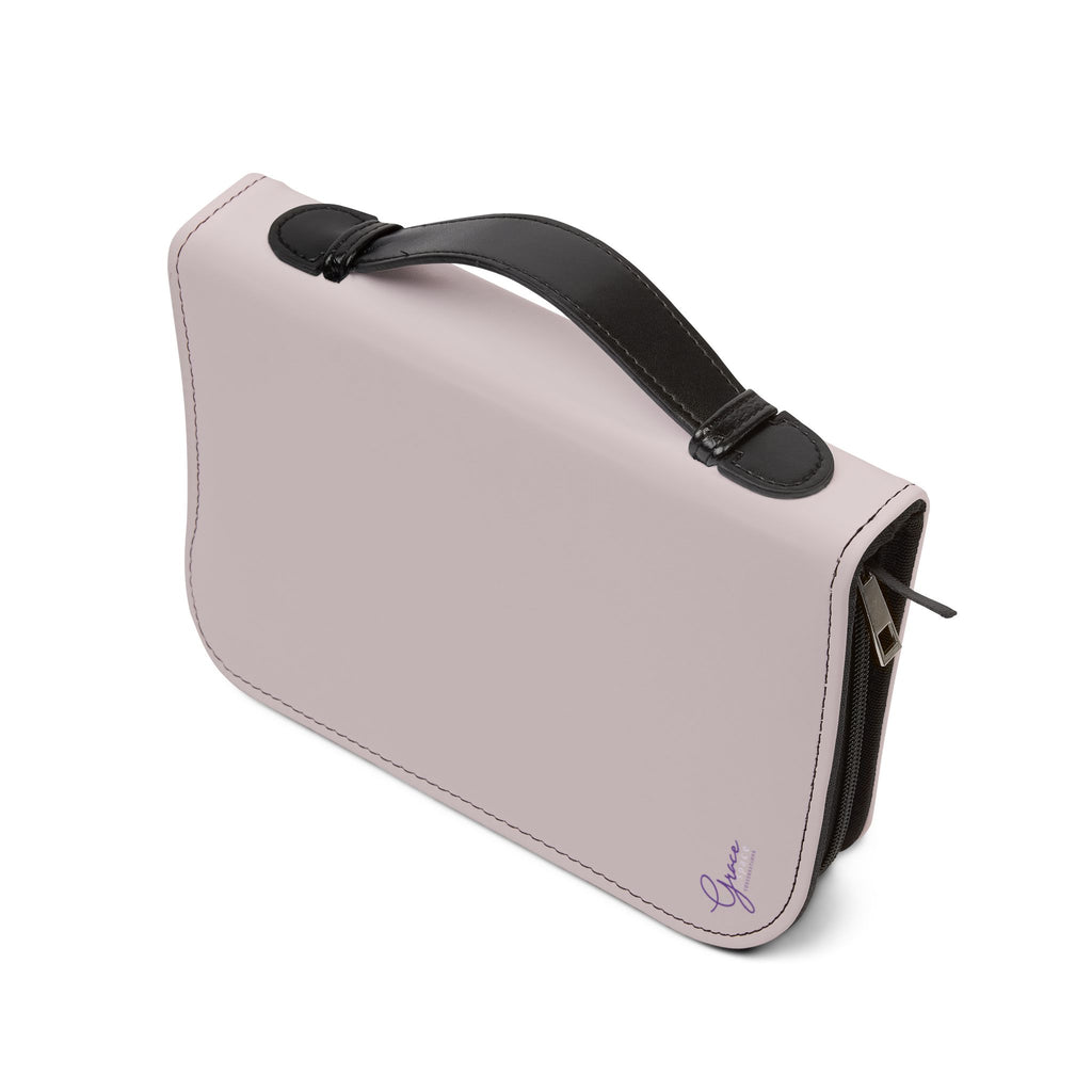 Abide John 15 Zippered Bible Case - Rose