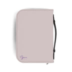 Abide John 15 Zippered Bible Case - Rose