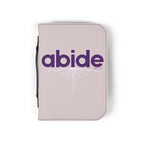 Abide John 15 Zippered Bible Case - Rose