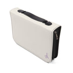 Style & Grace Zippered Bible Case - Snow