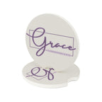 Grace 2 Corinthians 12:9-10 Inspirational Soapstone Car Coaster