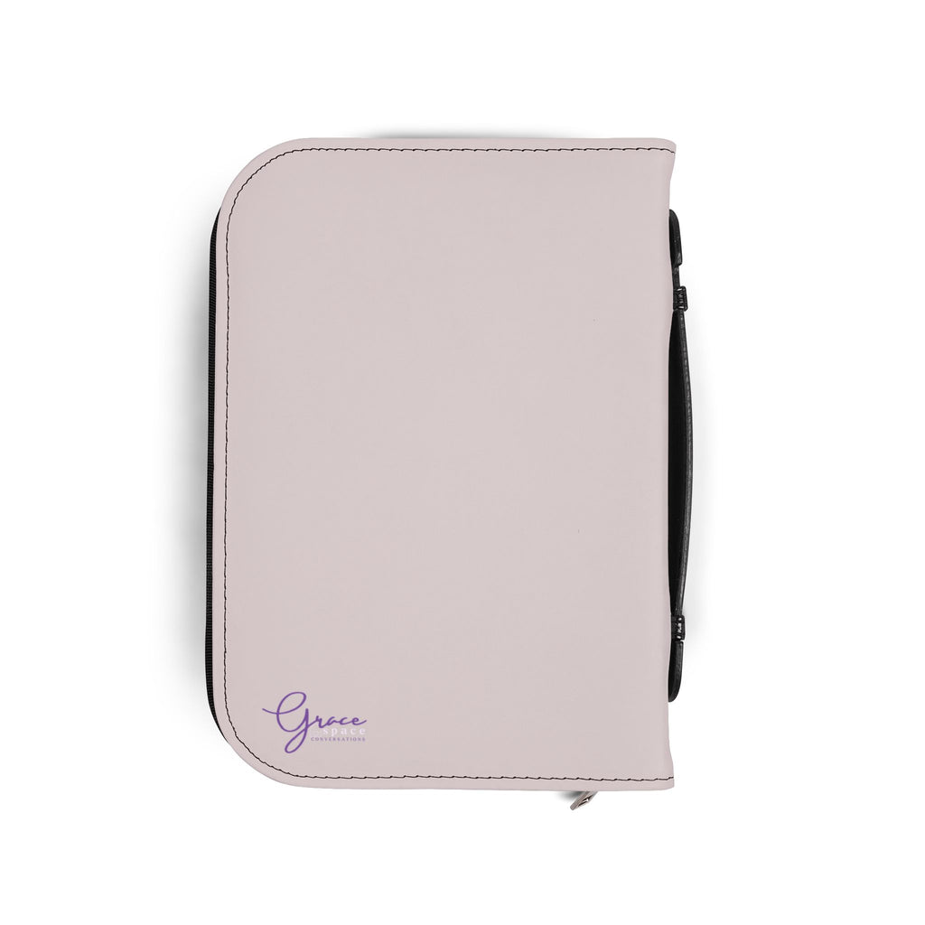 Abide John 15 Zippered Bible Case - Rose