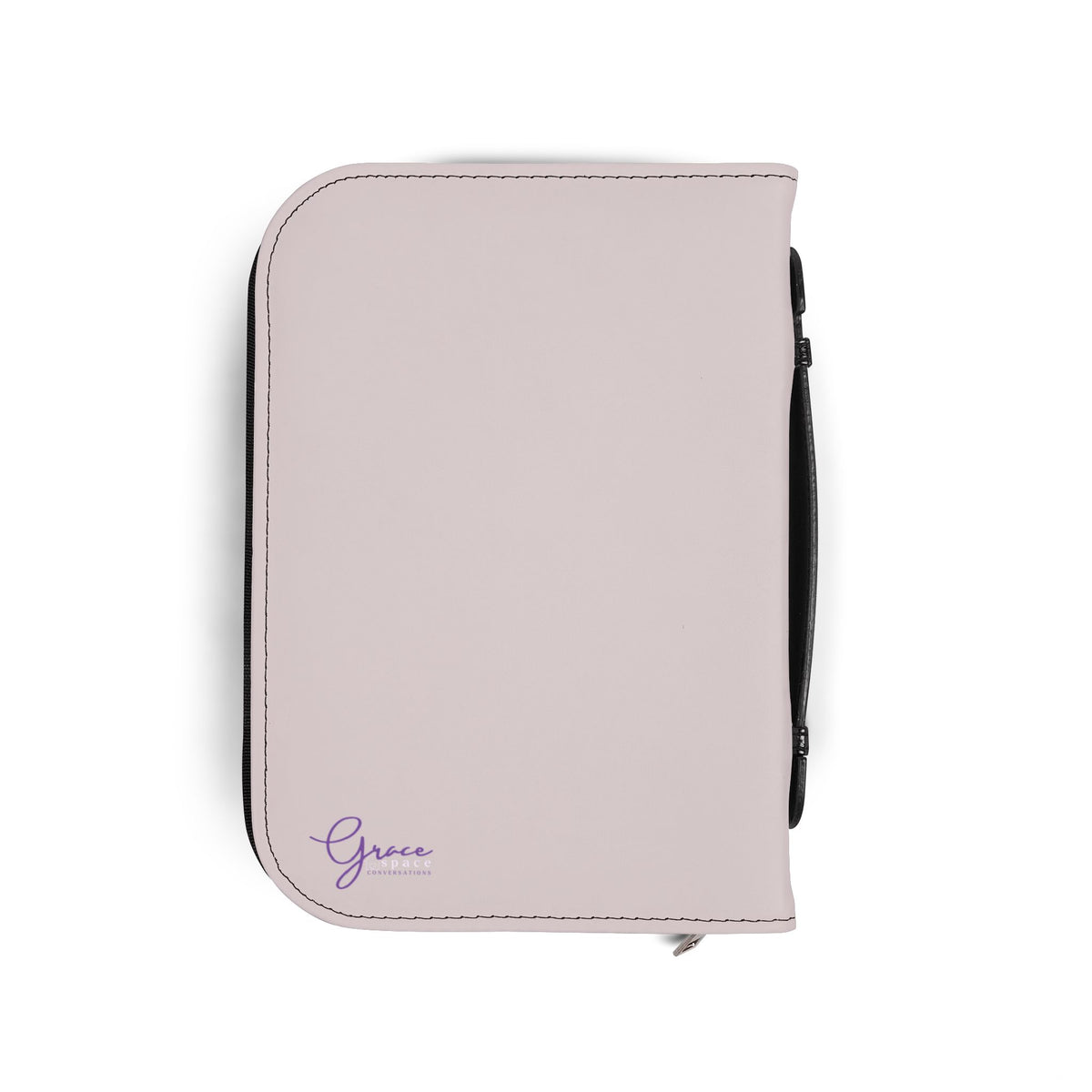 Abide John 15 Zippered Bible Case - Rose