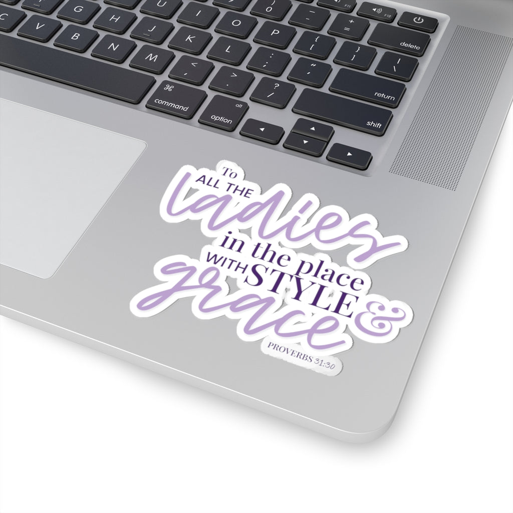 Style & Grace Kiss-Cut Sticker