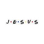 Jesus F•R•I•E•N•D•S Kiss-Cut Sticker