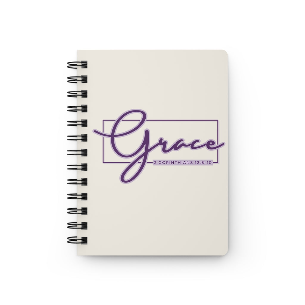 Grace 2 Corinthians 12 Spiral Journal