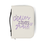 Style & Grace Zippered Bible Case - Snow