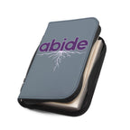 Abide John 15 Zippered Bible Case - Slate