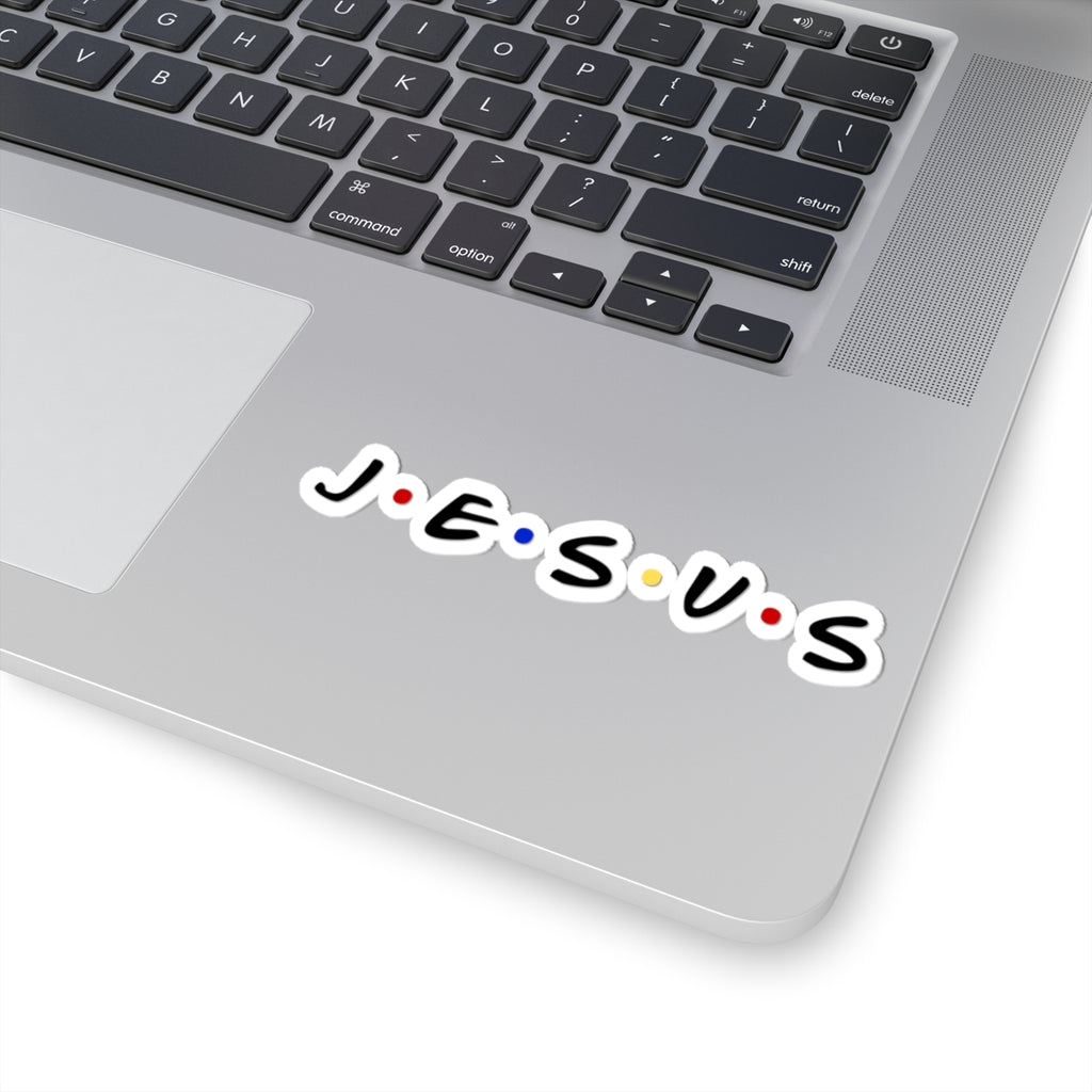 Jesus F•R•I•E•N•D•S Kiss-Cut Sticker