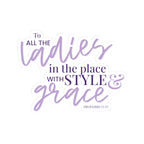 Style & Grace Kiss-Cut Sticker