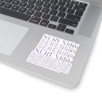 Serenity Prayer Kiss-Cut Sticker
