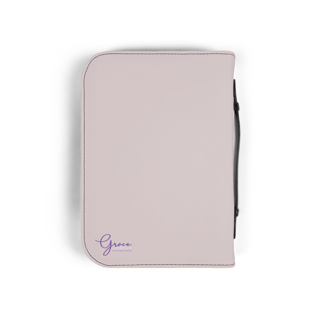 Abide John 15 Zippered Bible Case - Rose
