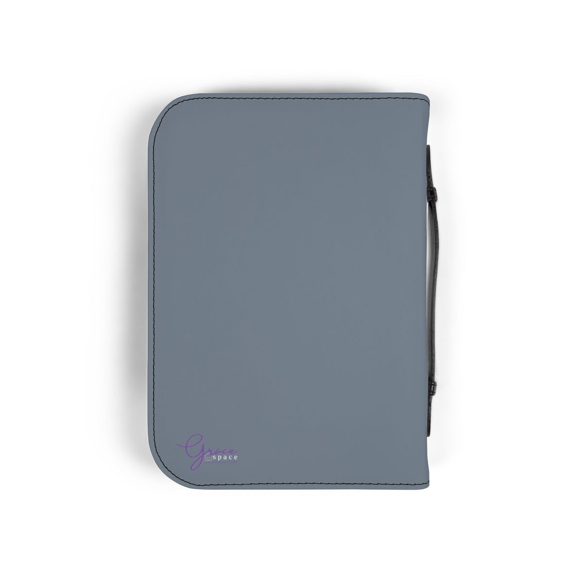 Abide John 15 Zippered Bible Case - Slate
