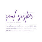 Soul-Sister Kiss-Cut Sticker