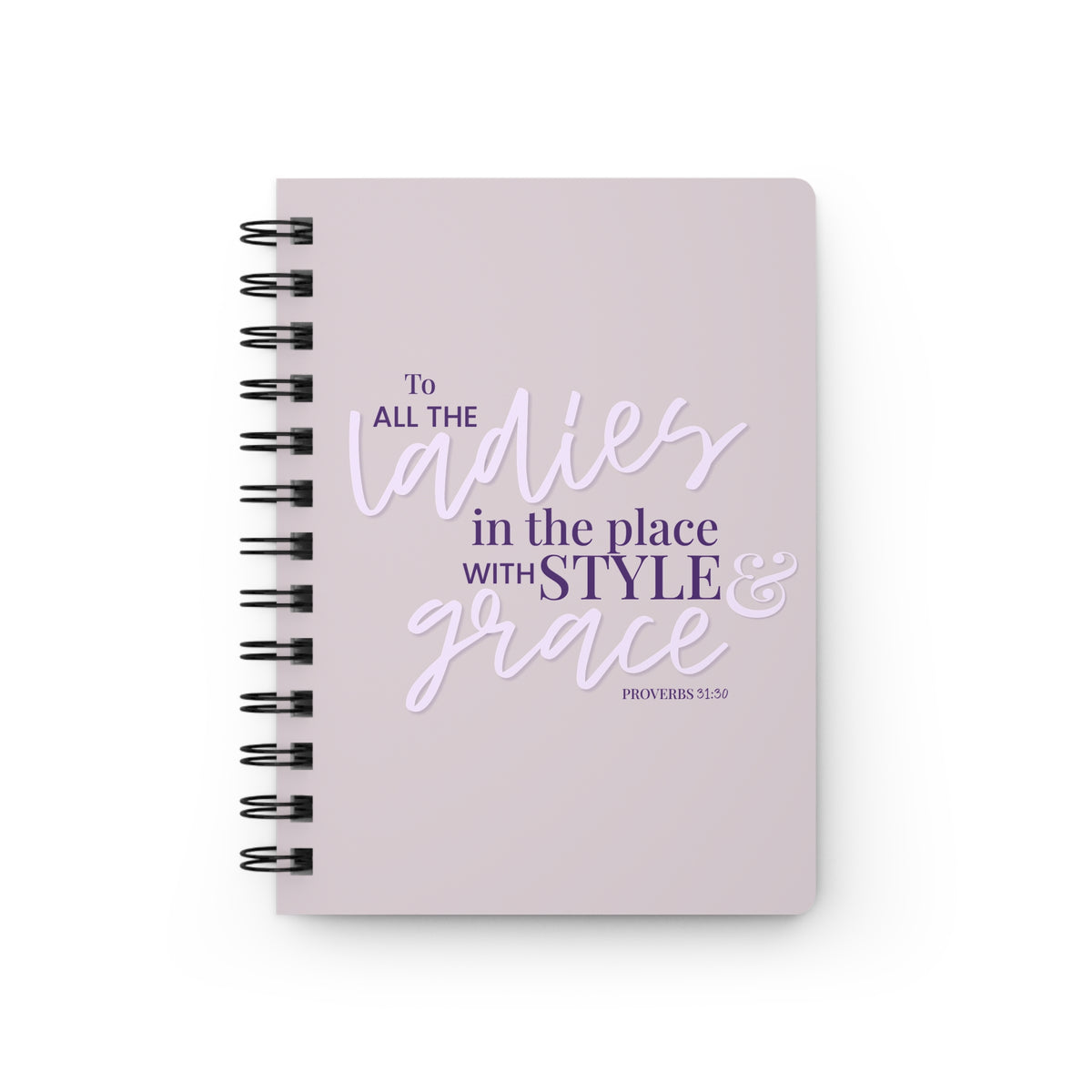 Style & Grace Spiral Journal