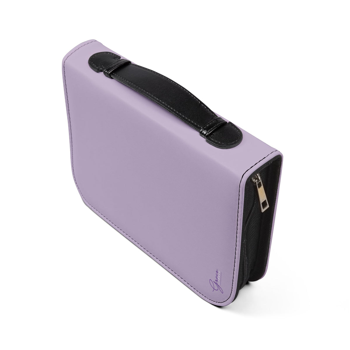 Style & Grace Zippered Bible Case - Thistle