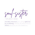Soul-Sister Kiss-Cut Sticker