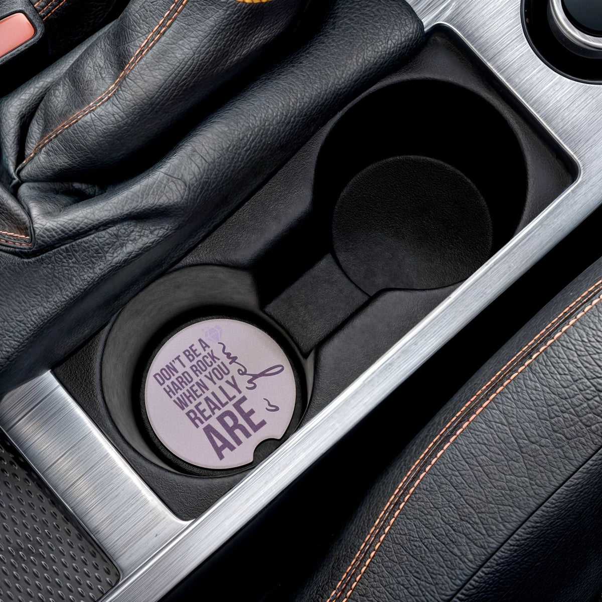 You Really Are a Gem Soapstone Car Coaster