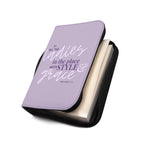 Style & Grace Zippered Bible Case - Thistle