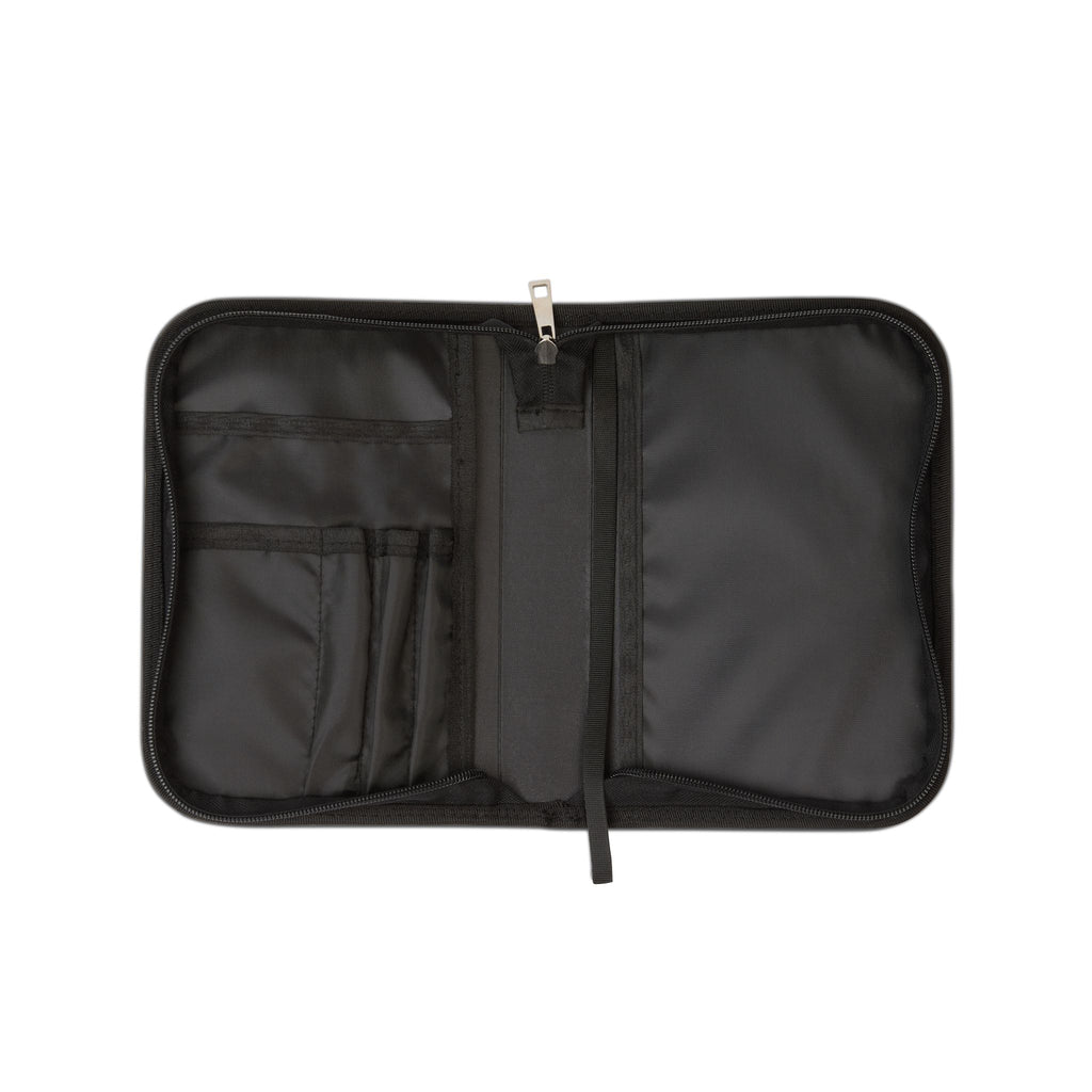 Abide John 15 Zippered Bible Case - Slate