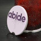 Abide John 15 Soapstone Car Coaster