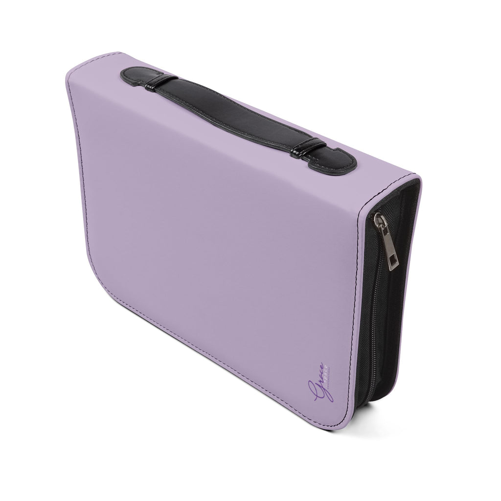 Style & Grace Zippered Bible Case - Thistle