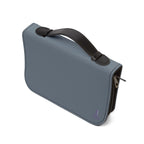 Abide John 15 Zippered Bible Case - Slate
