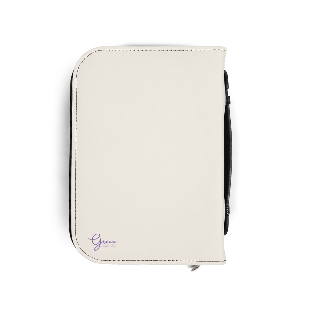 Style & Grace Zippered Bible Case - Snow