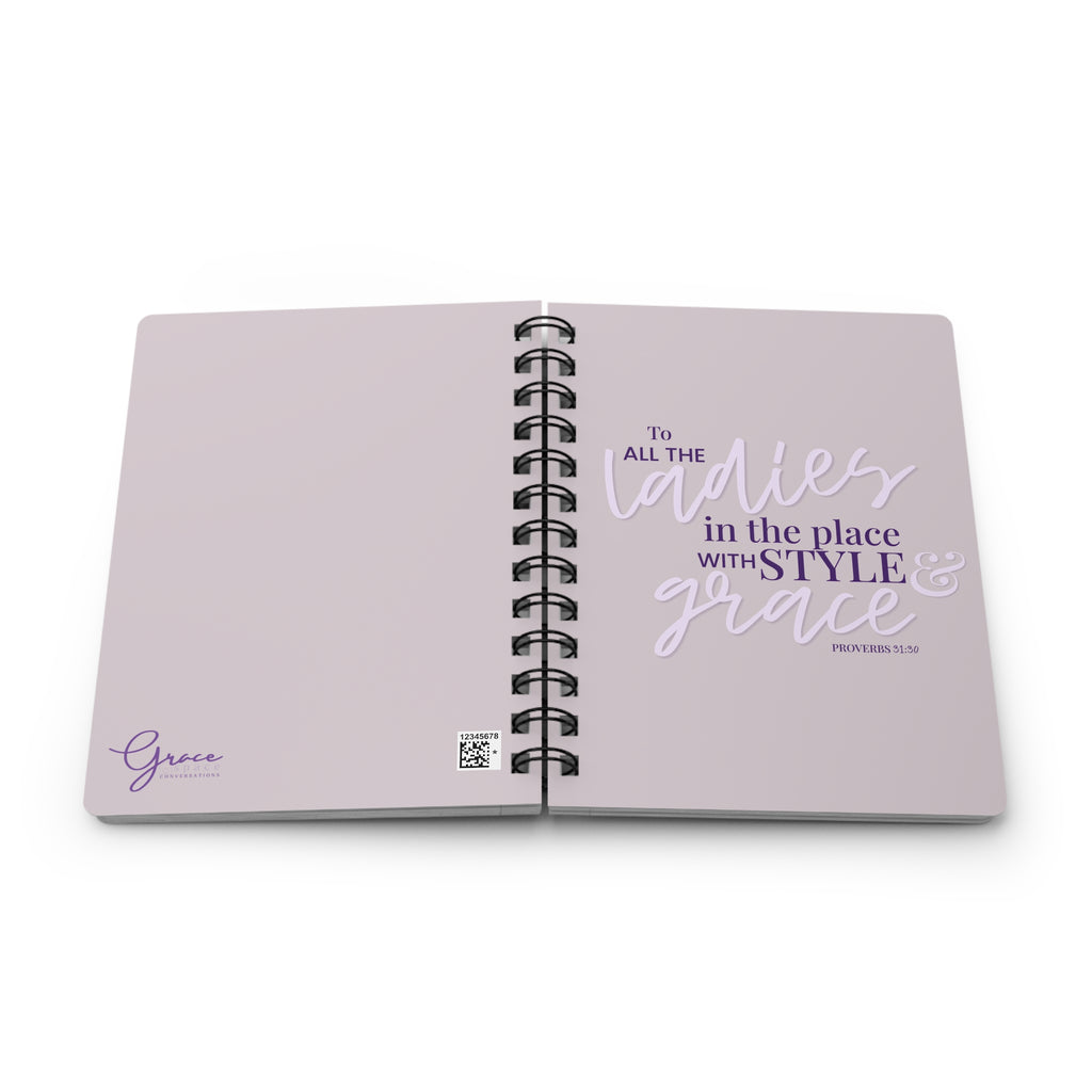 Style & Grace Spiral Journal