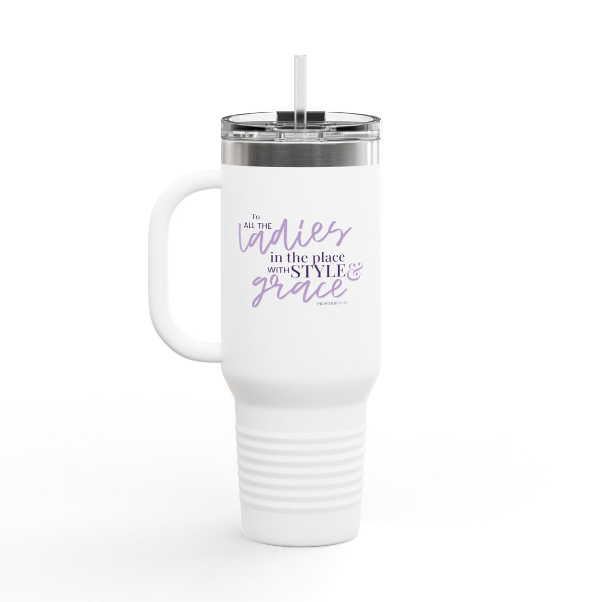 Style & Grace 40oz Travel Tumbler