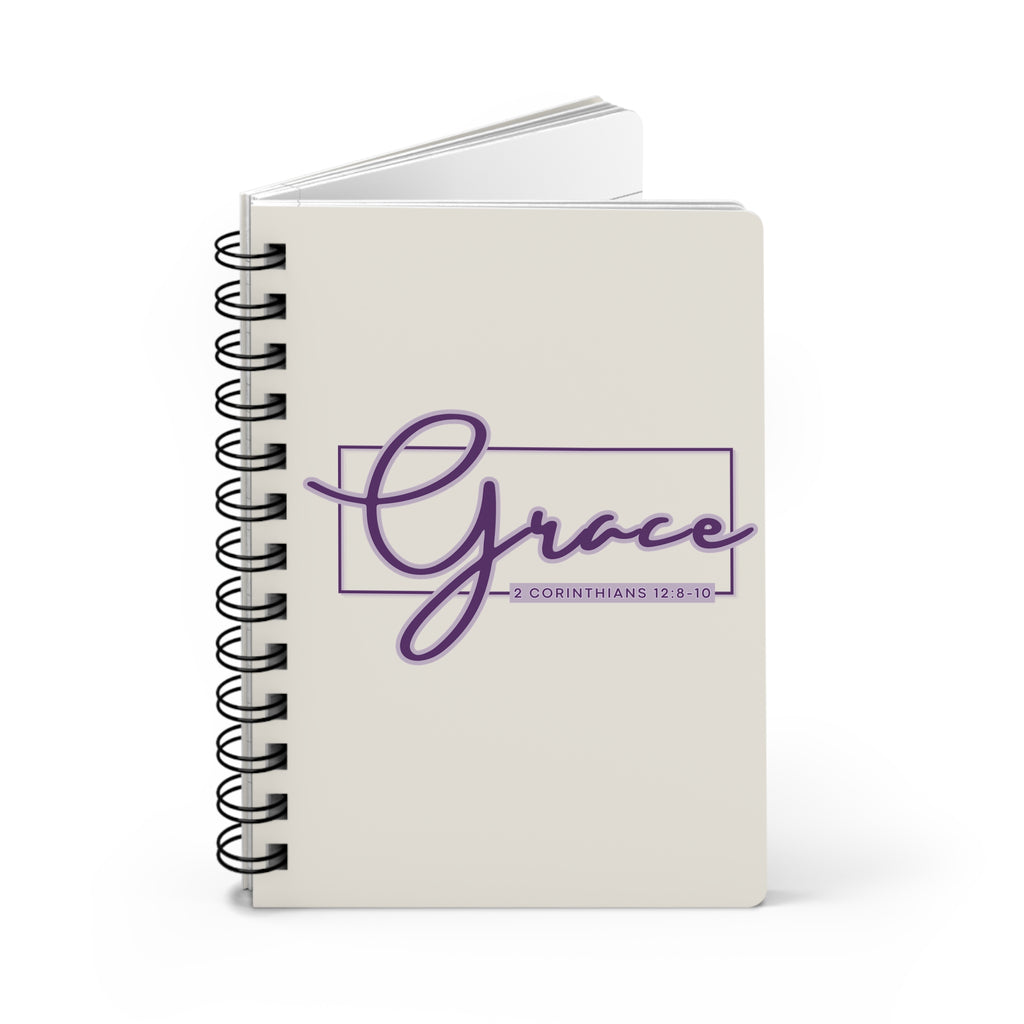 Grace 2 Corinthians 12 Spiral Journal