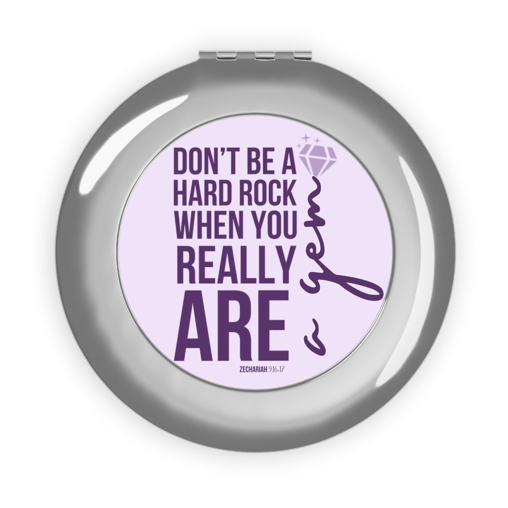 You Really Are a Gem Compact Travel Mirror