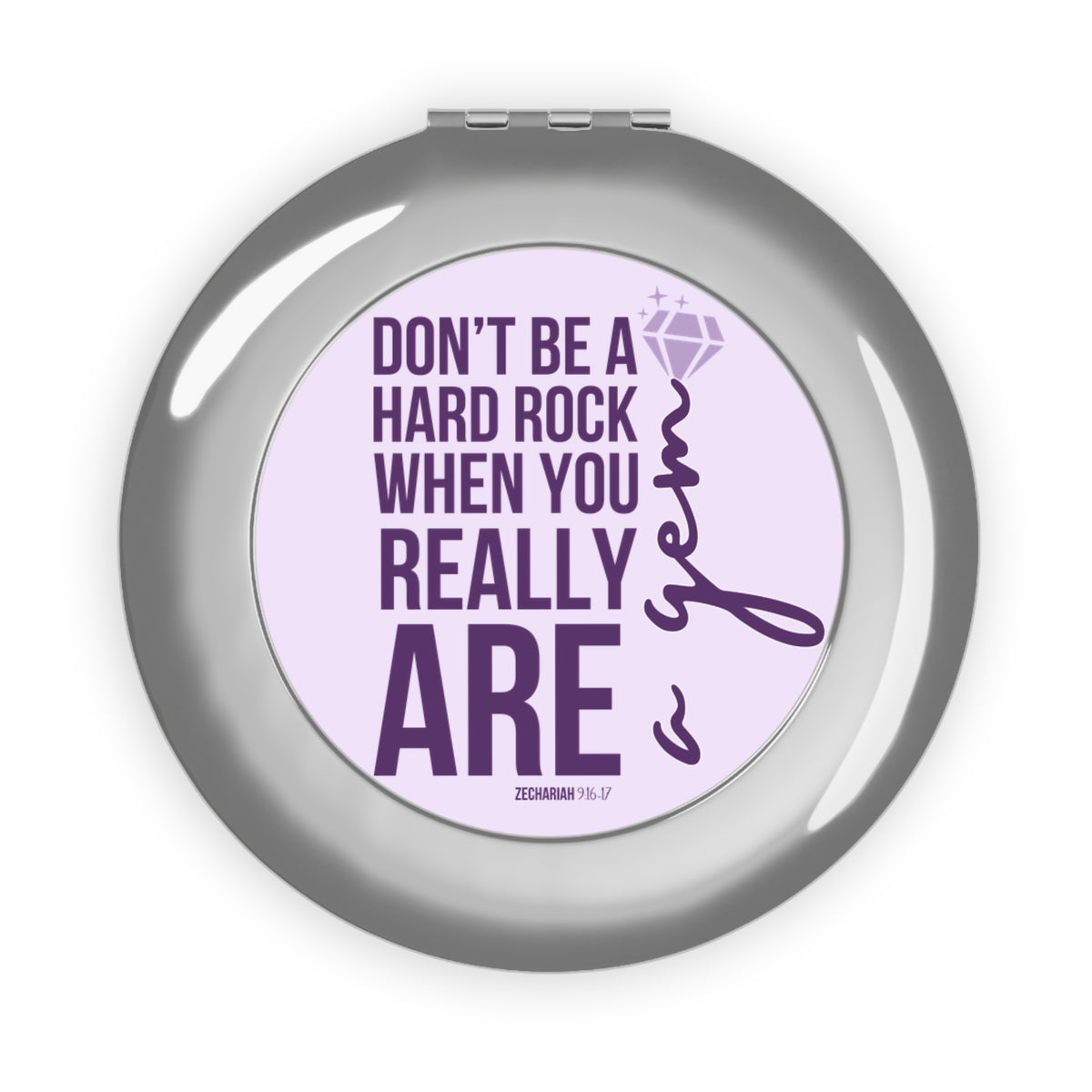 You Really Are a Gem Compact Travel Mirror