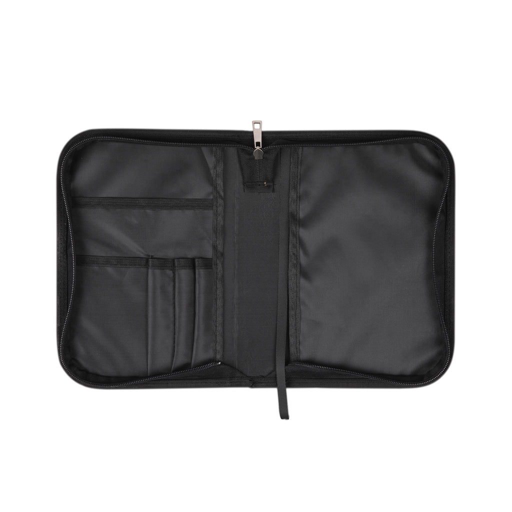 Abide John 15 Zippered Bible Case - Slate