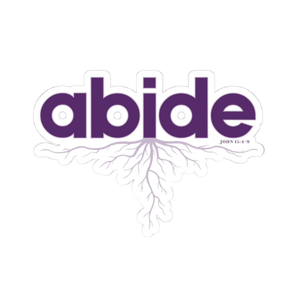 Abide John 15 Kiss-Cut Sticker