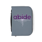 Abide John 15 Zippered Bible Case - Slate