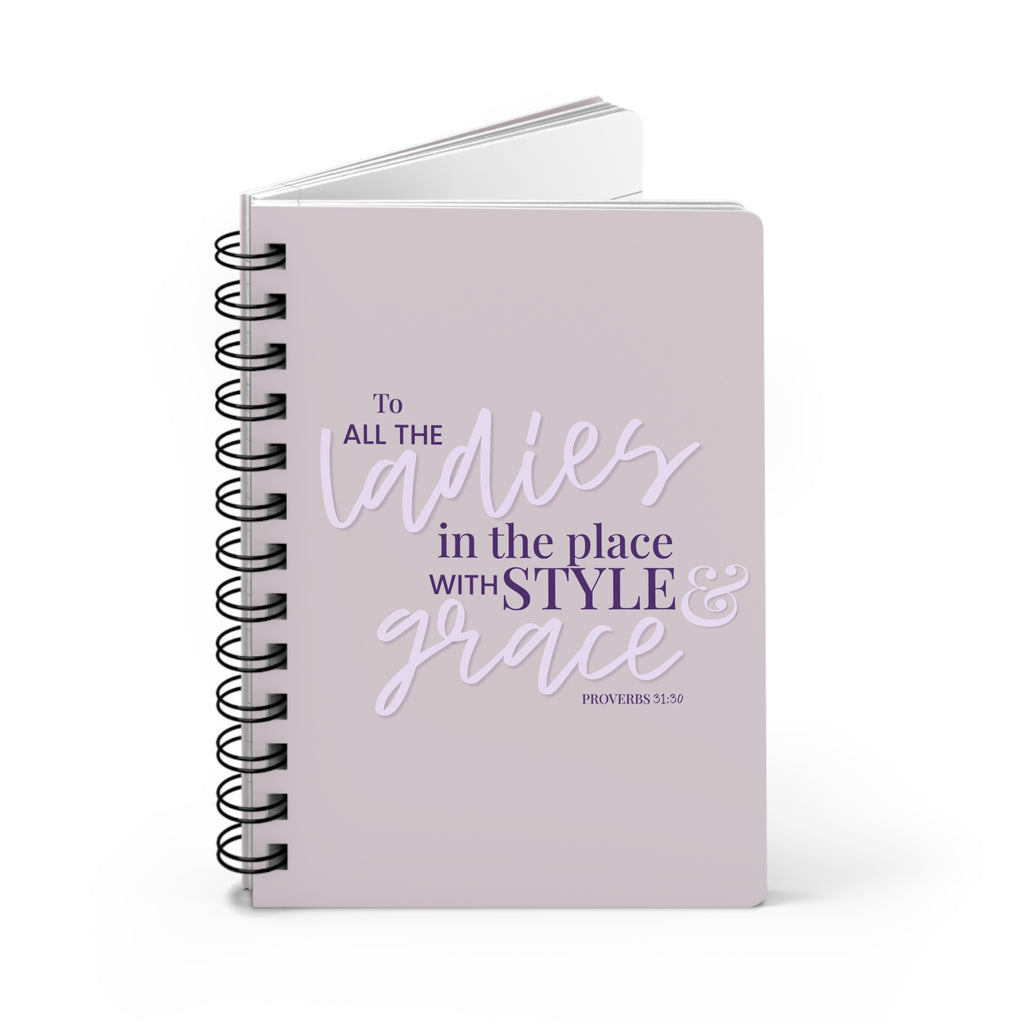 Style & Grace Spiral Journal