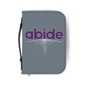 Abide John 15 Zippered Bible Case - Slate
