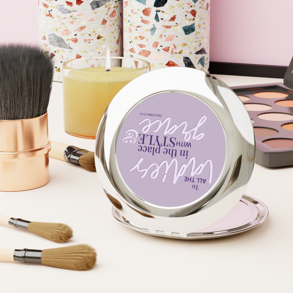 Style & Grace Compact Travel Mirror