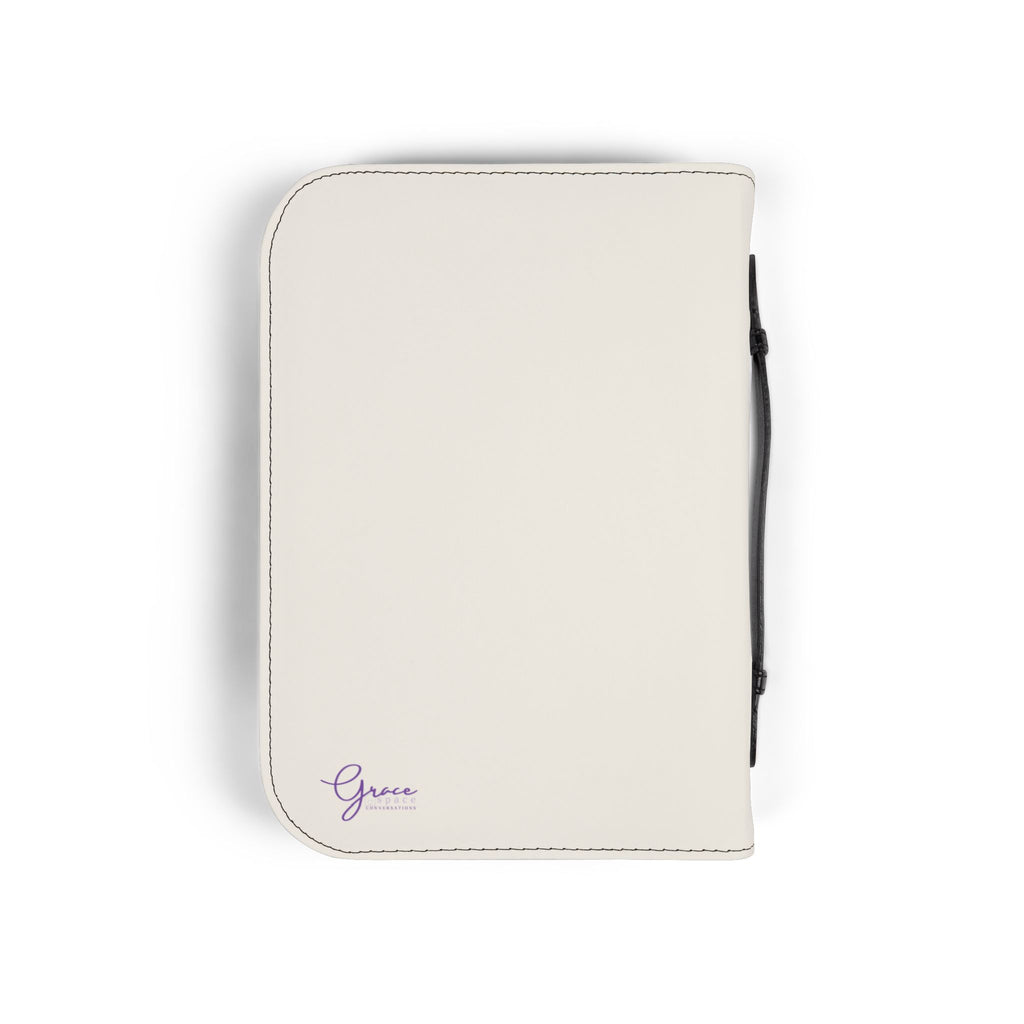 Style & Grace Zippered Bible Case - Snow
