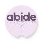 Abide John 15 Soapstone Car Coaster